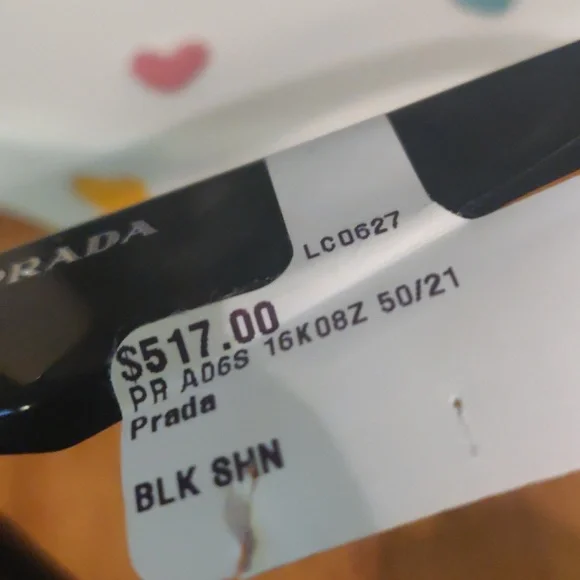 Prada NWT Sunglasses Retail 517 - Picture 8 of 13